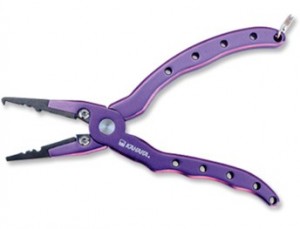 Плоскогубці Kahara 6.5inch Aluminum pliers purple - фото