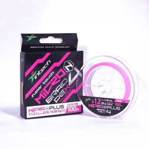Шнур плетений Intech MicroN Plus PE X4 100m 