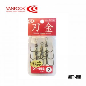 Гачок Vanfook потрійний DT-45B NS Black