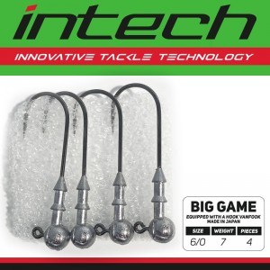 Джиг-головка Intech Big Game Puncher №6/0