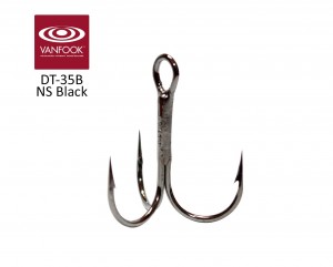 Гачок Vanfook потрійний DT-35B NS Black