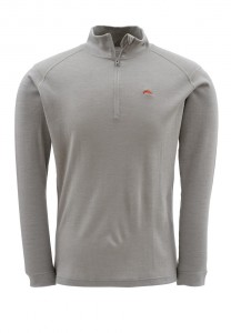 Блуза Simms DownUnder™ Merino Zip Top boulder - фото