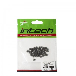Розбірний груз Intech Tungsten 74 Steel Gray PACK