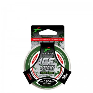 Волосінь Intech Khaki Ice Line moss green 30m - фото