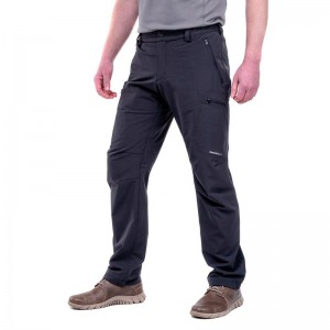 Штани  Fahrenheit Soft Shell Hiking PRO (чорний) - фото