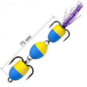 Приманка мандула DS L 75mm - магазин Fishingstock