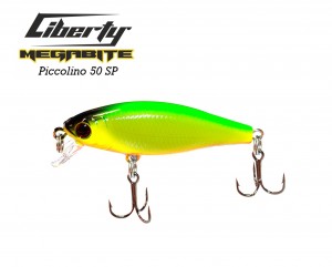 Воблер Megabite  Piccolino 50 SP (50 мм, 4,2 гр, 0,5 m) - магазин Fishingstock