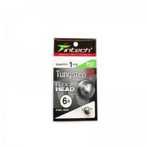 Розбірний груз Intech Tungsten 74 Steel Gray